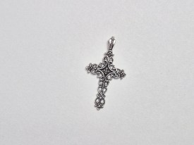 DIJE FUNDICION CRUZ CALADA GRANDE  